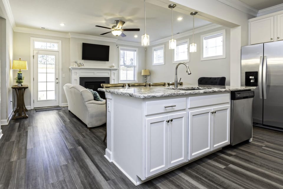 1st floor kitchen/living