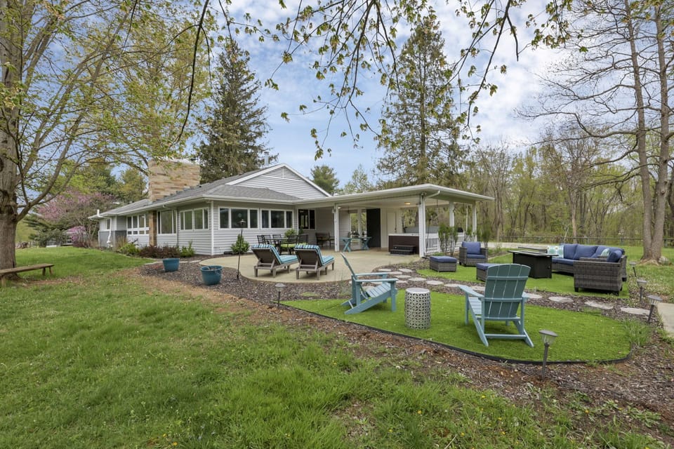Spacious patio for maximum relaxation