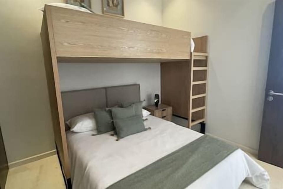 Secondary Bedroom with Queen and Single Bed
