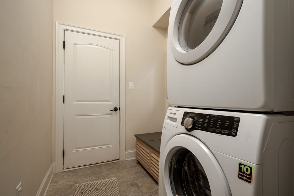 1st floor laundry