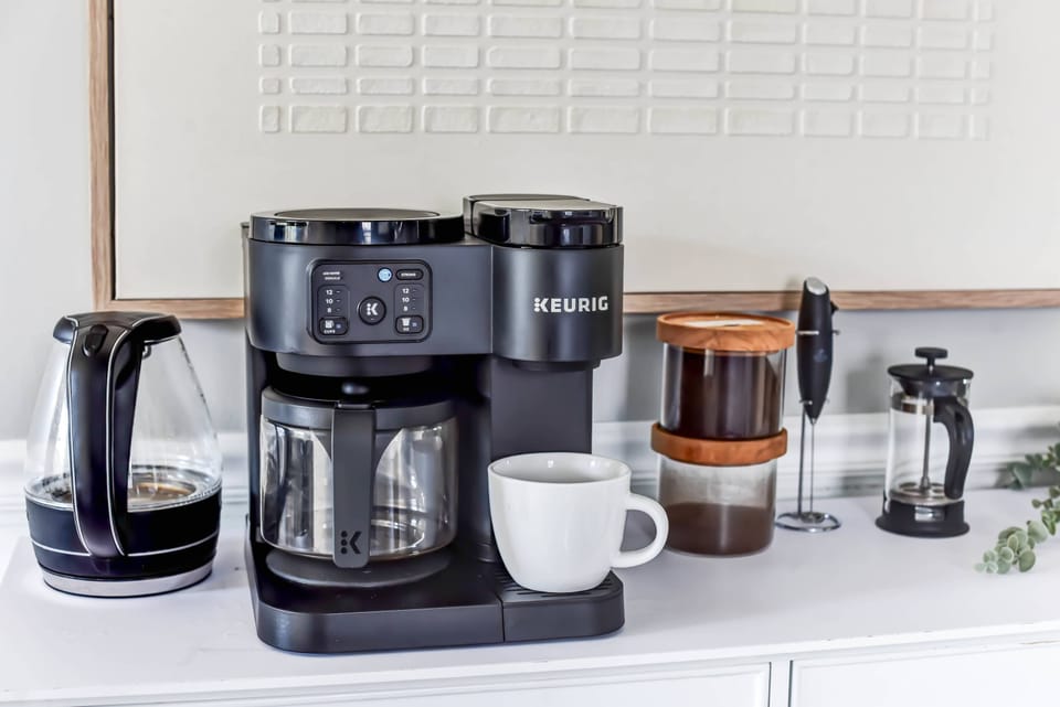 A curated coffee bar for your perfect brew