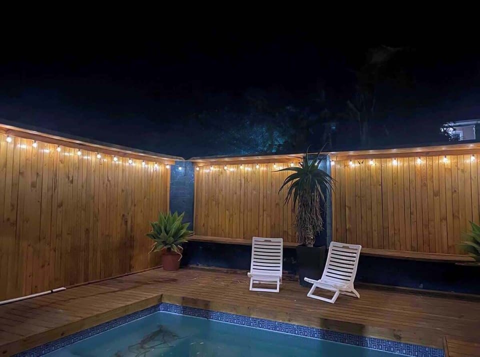 Summer nights around the fire and the pool just got a whole lot better with the new solar lights. 