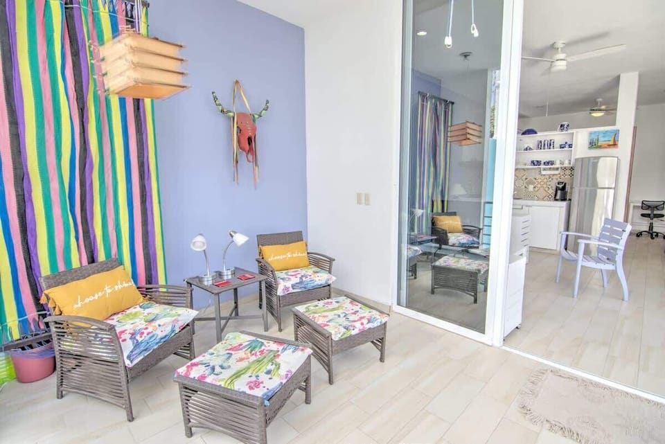 Private balcony