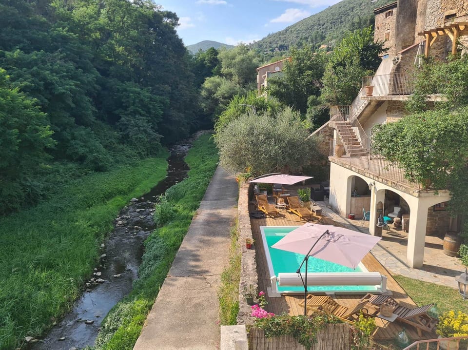 Les terrasses, gîtes en Cévennes