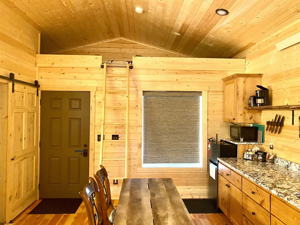 Ladder to loft bed - ages 10 + only