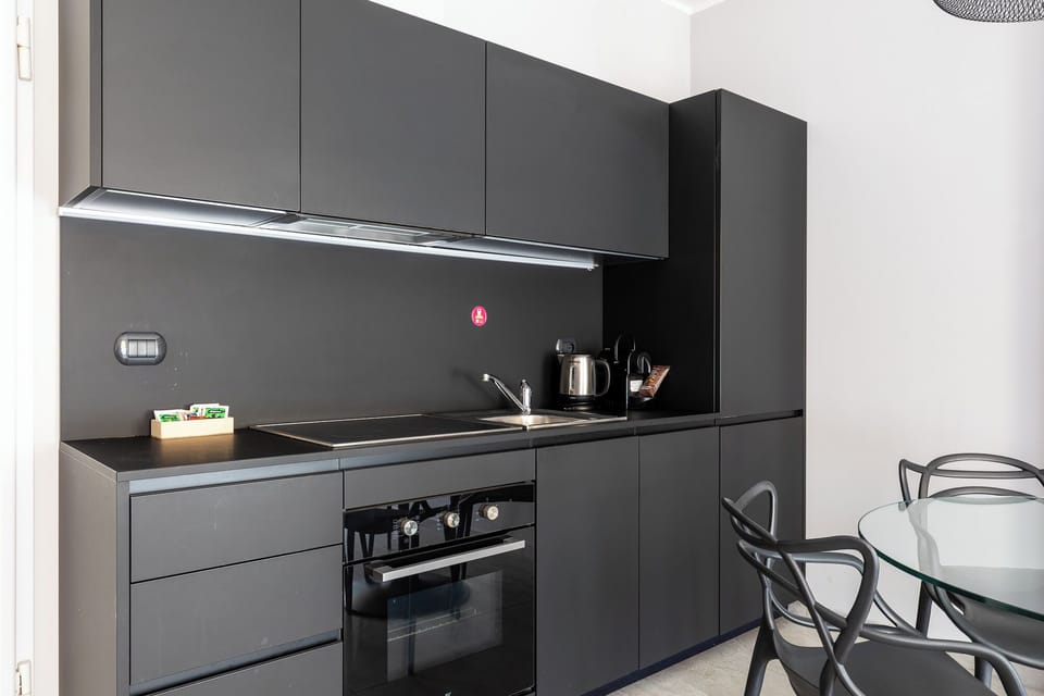 Apartment, 1 Bedroom | Private kitchen | Full-size fridge, oven, stovetop, espresso maker