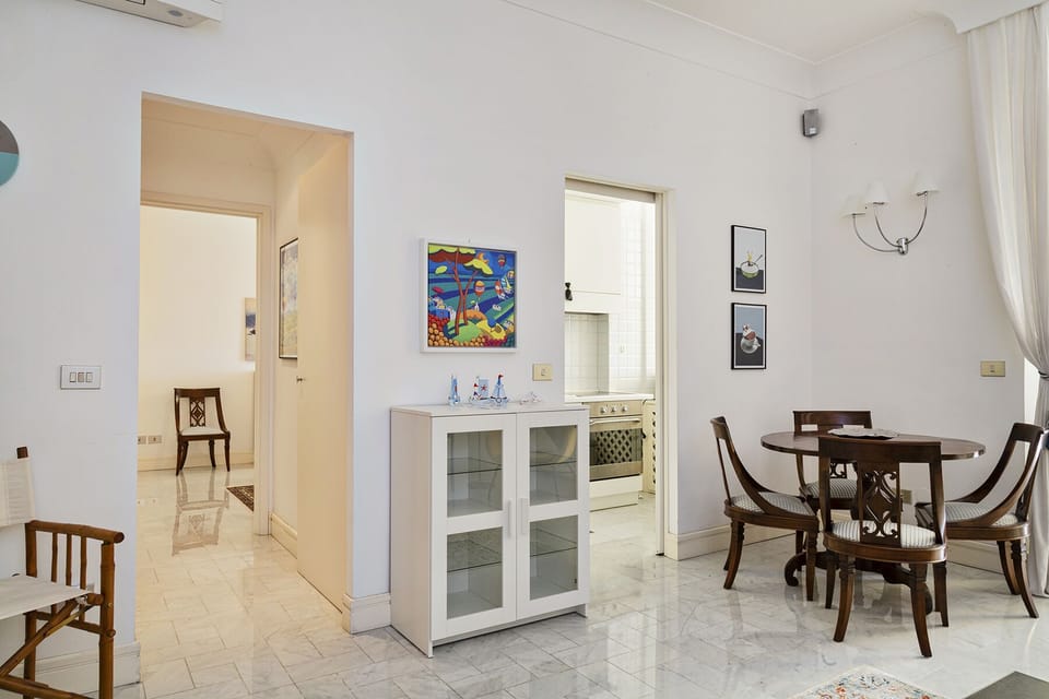 Apartment, 1 Bedroom, Terrace | Living area | 35-inch TV with digital channels