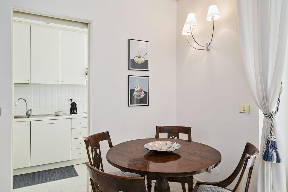 Apartment, 1 Bedroom, Terrace | Living area | 35-inch TV with digital channels