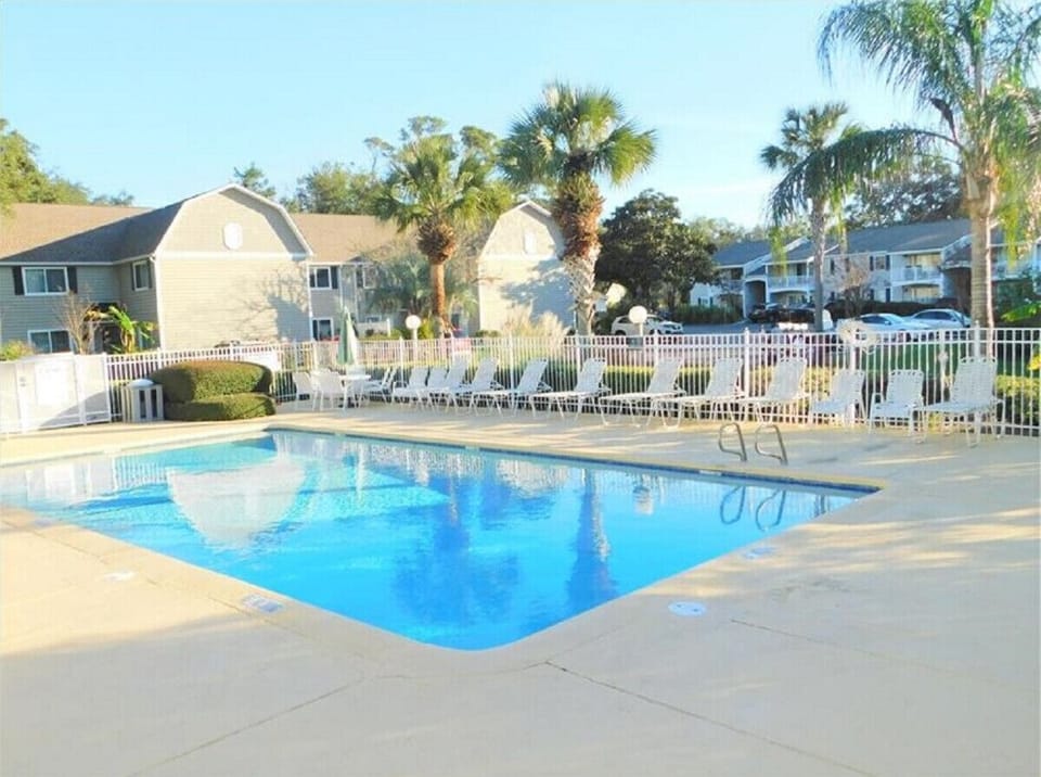 Pool across from unit