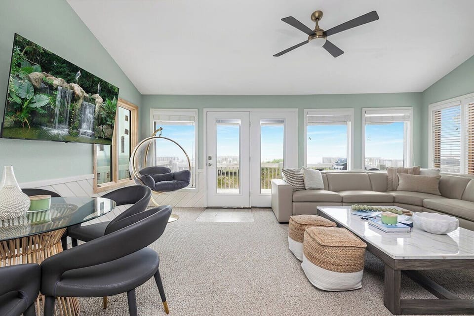 Catch a sunrise from the sofa!