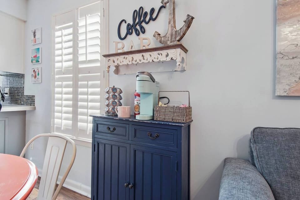 Coffee, tea, creamers, sugars?  We provide a good selection!