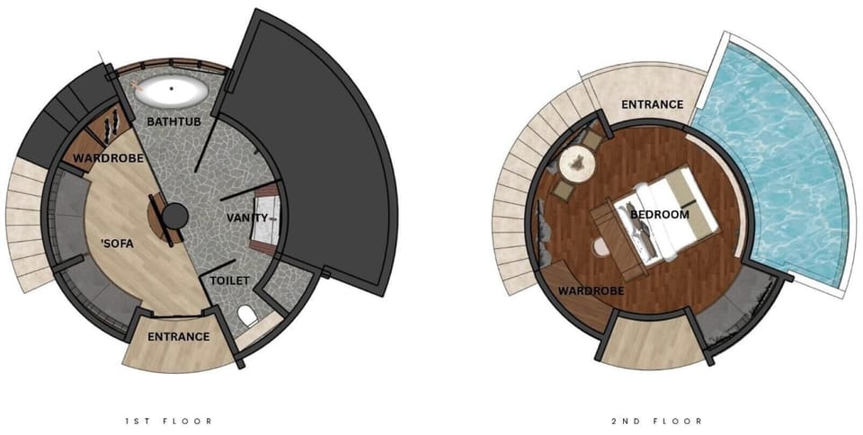 LOFT - Cabana Rooftop Seaview (Adult Only) | Floor plan