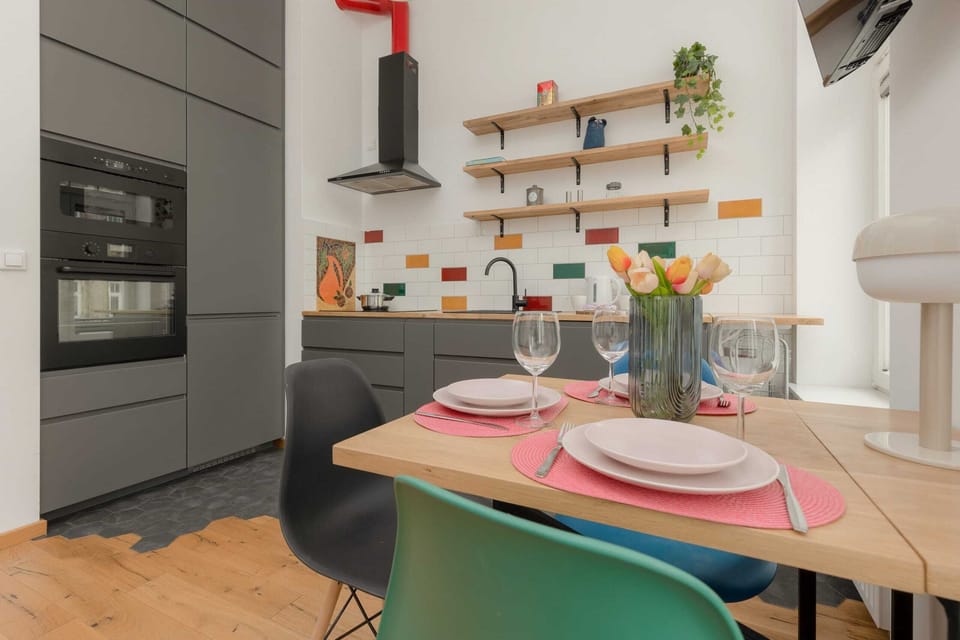 The living room offers a perfect blend of comfort and modern style. 