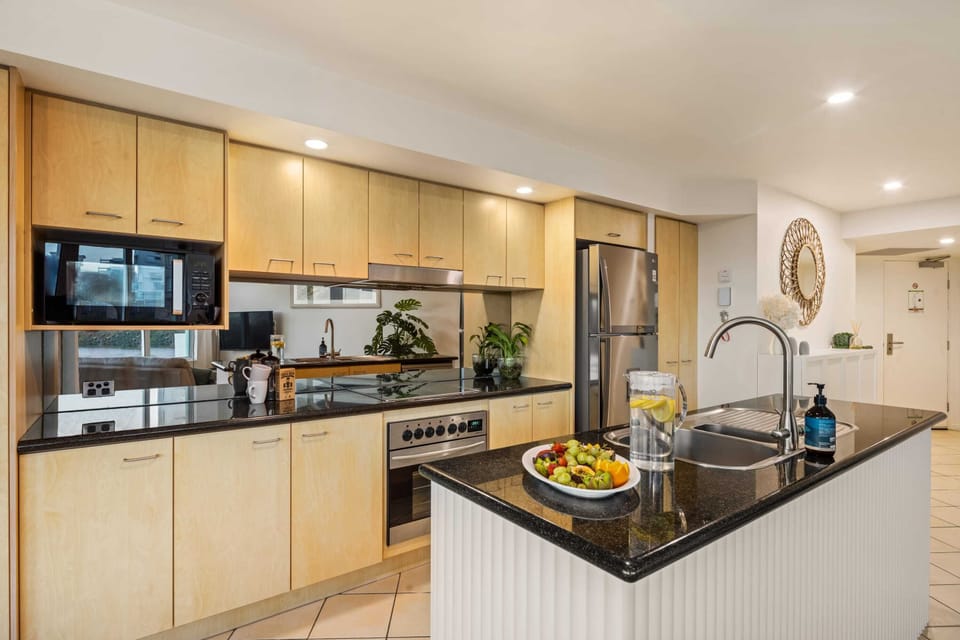 Fully equipped kitchen