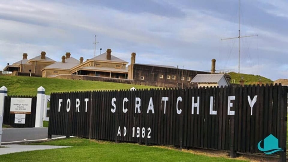 Fort Scratchley is across the road
