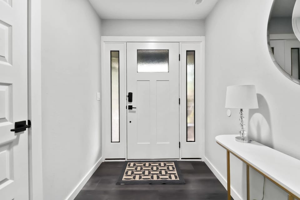Step inside this modern sanctuary