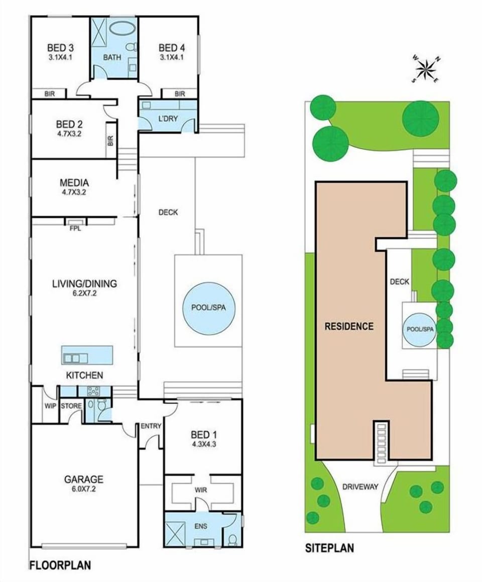 Floor & Site Plan