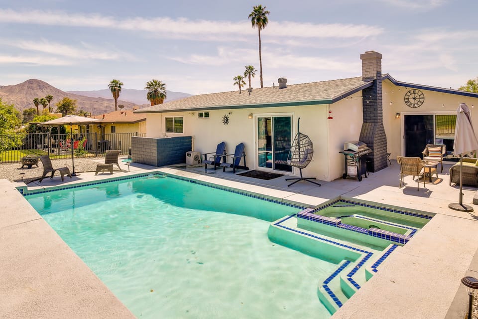 Palm Desert Vacation Rental | 3BR | 2BA | Step-Free Access | 1,250 Sq Ft