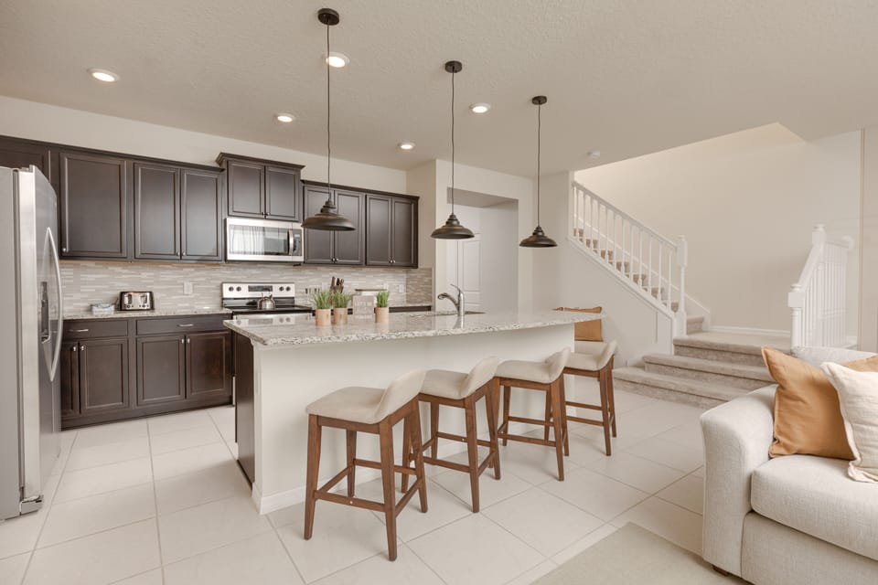 Step into our fully-equipped kitchen, a family's dream come true. 