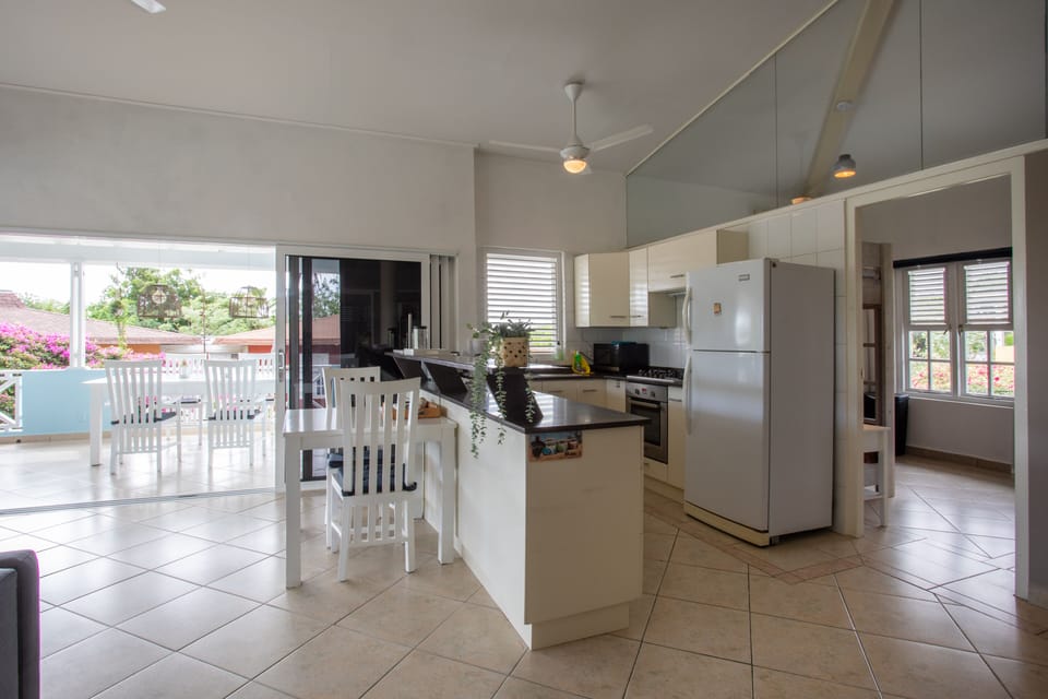Open plan kitchen