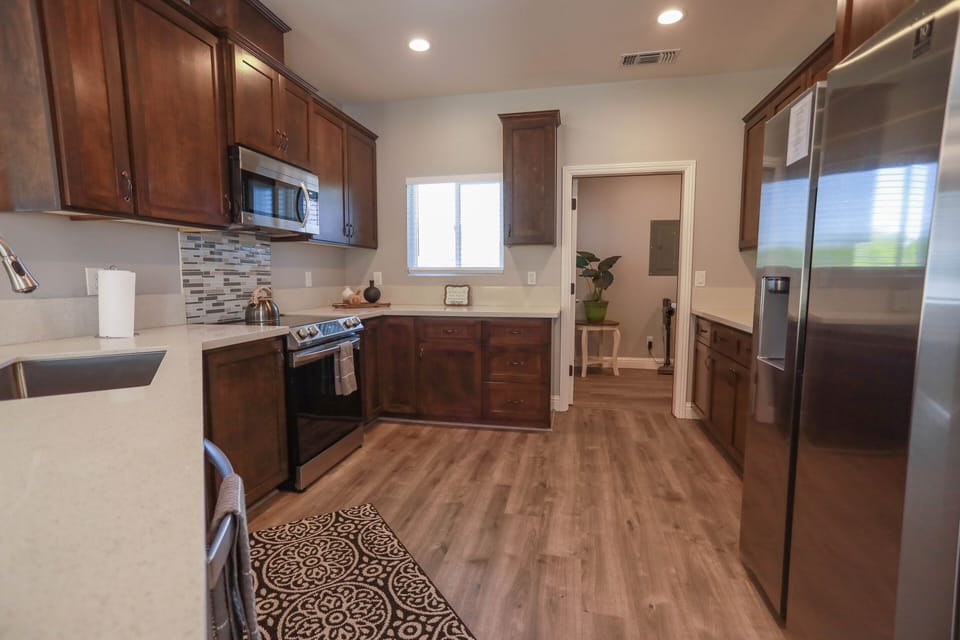 Fully equipped kitchen