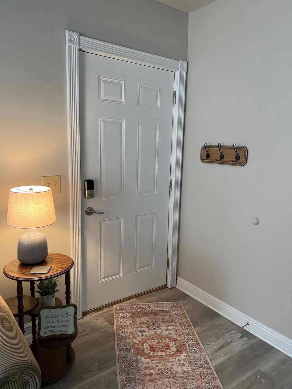 Front Door with Key Holder on side