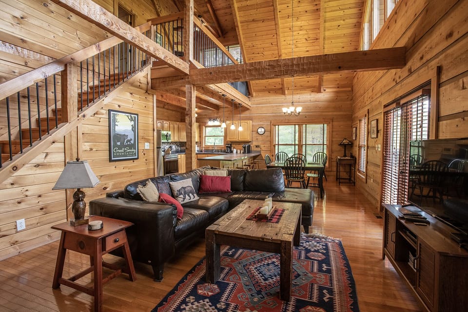 Open Concept Living/Dining/Kitchen on main.