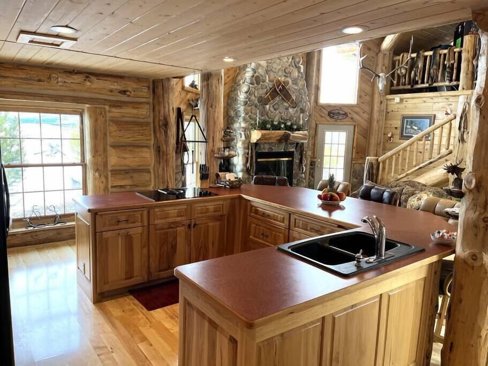 Entertaining kitchen