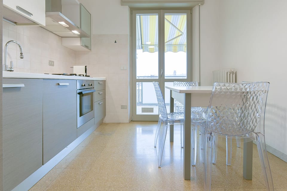 Apartment, 2 Bedrooms, Terrace, City View | Private kitchen