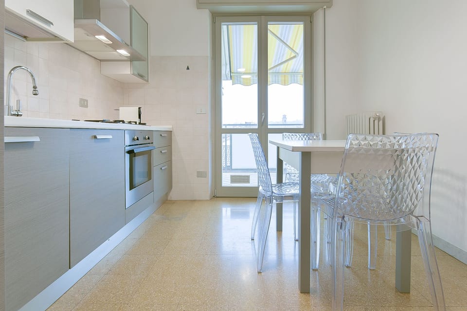Apartment, 2 Bedrooms, Terrace, City View | Private kitchen