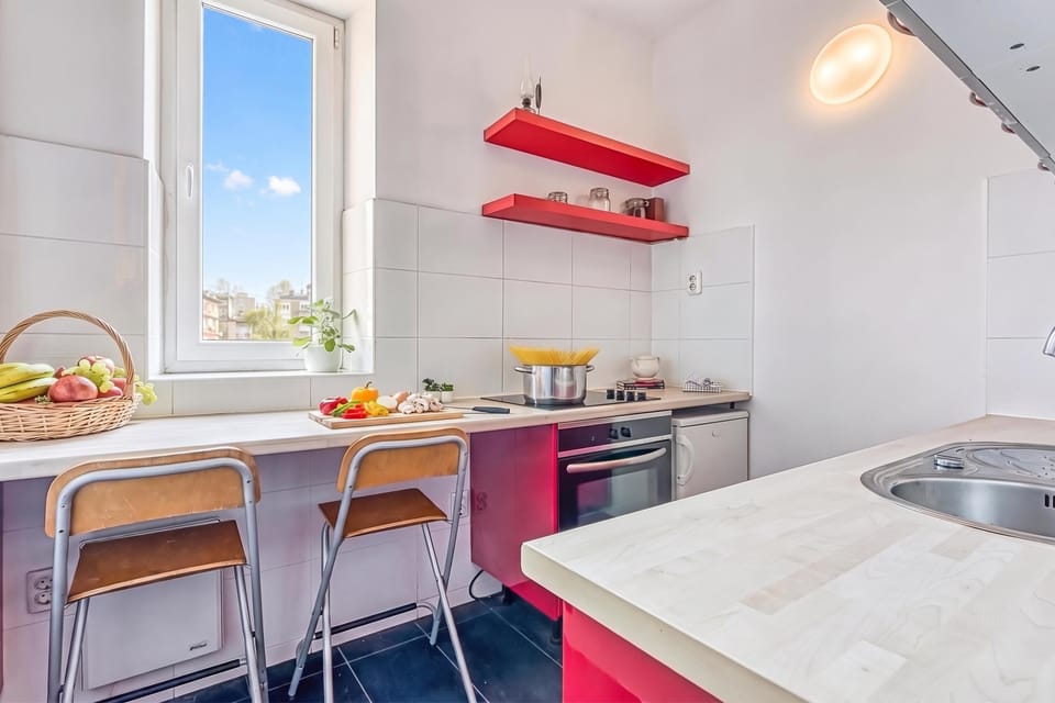 Kitchen and dining area