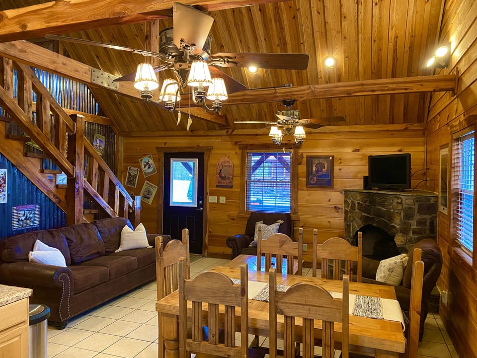 Pull out Sofa and Dining Table 