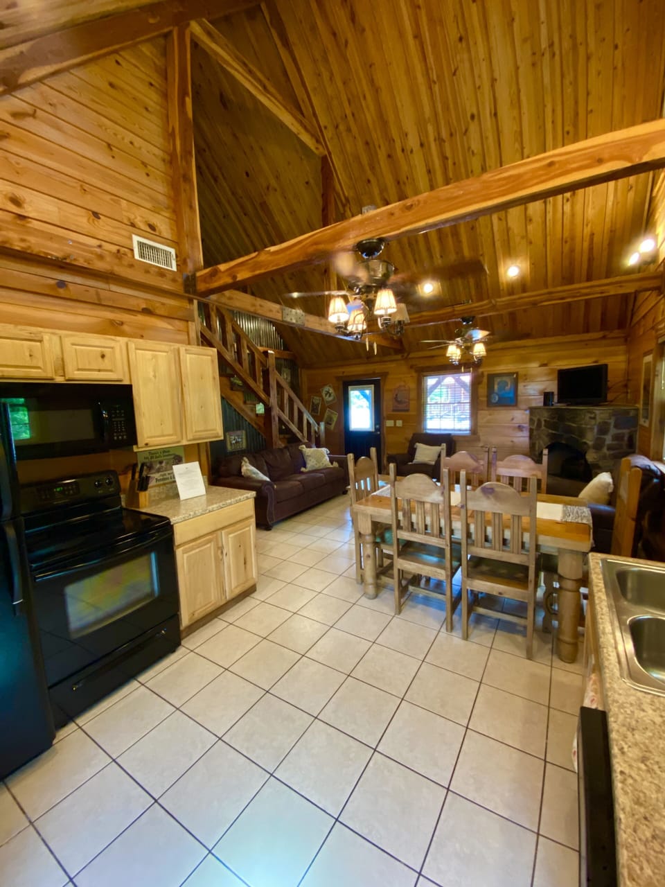 Fully stocked Kitchen with dishwasher
