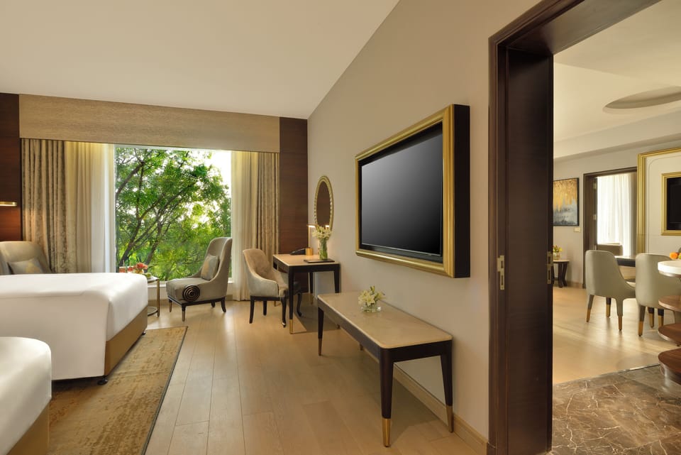 Premium bedding, memory foam beds, minibar, in-room safe