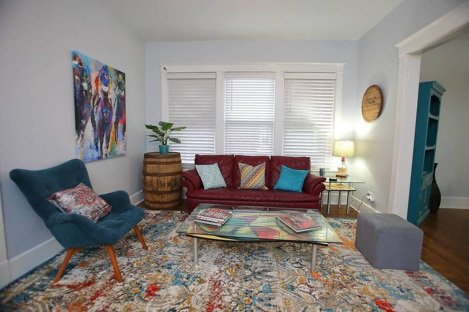 Comfy and spacious living room