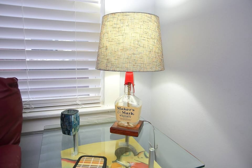 Local decor throughout the loft.