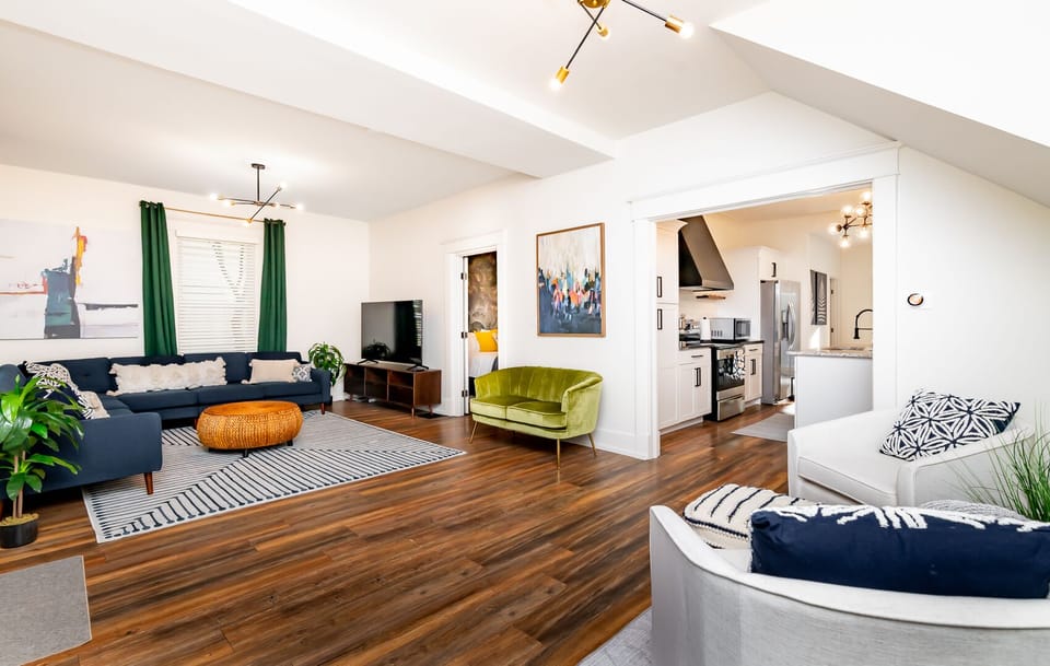 Spacious and bright