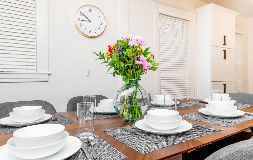 perfect for a meal with family and friends