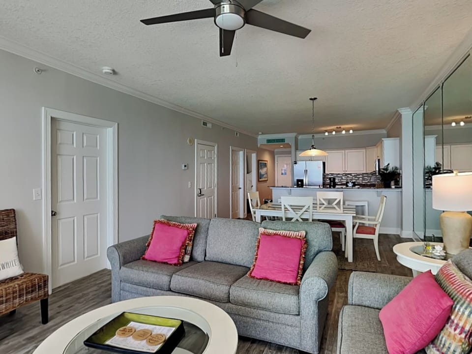 Living Area - Queen Sofa Sleeper