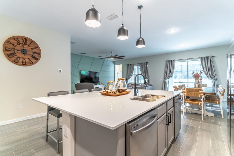 Kitchen Island Plus Seating