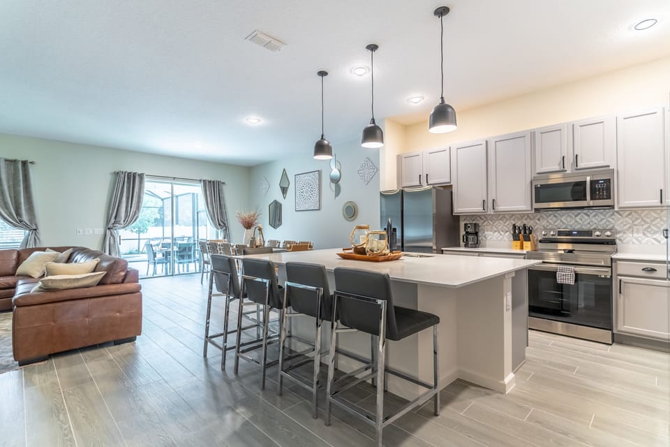 Kitchen Island Plus Seating