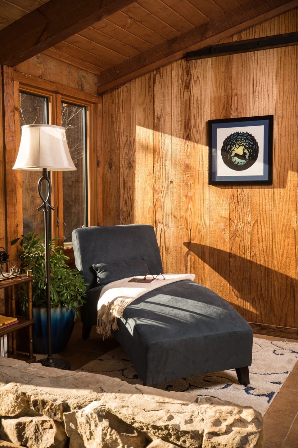 Unwind in the reading nook
