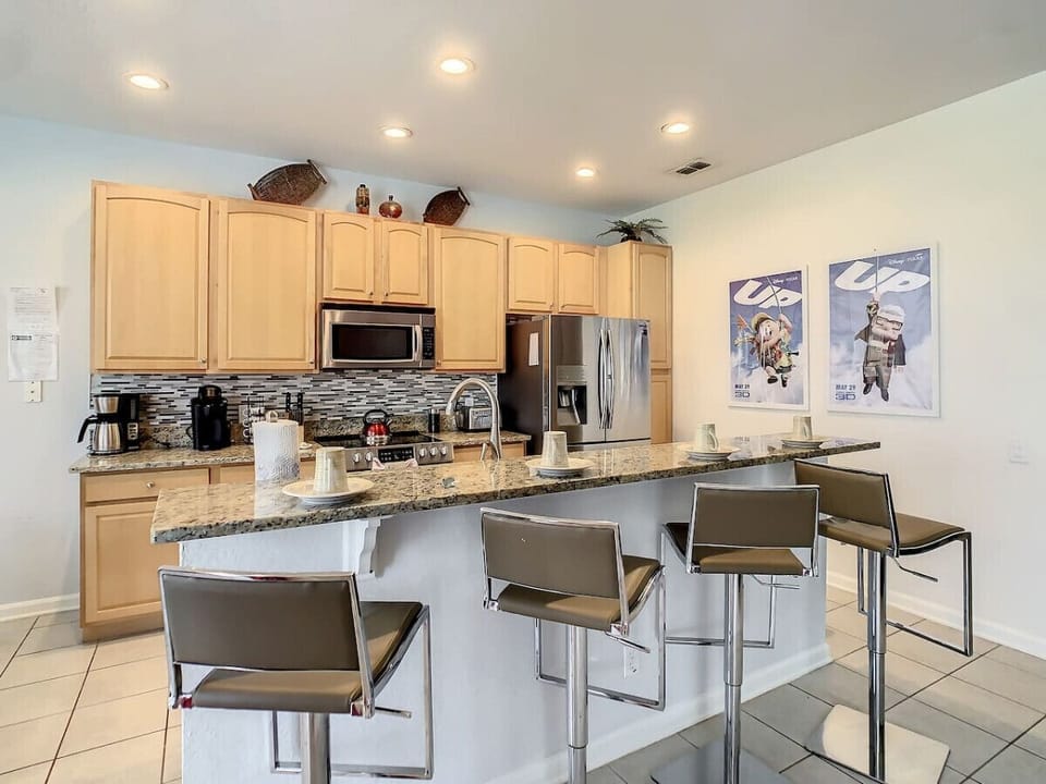 Here’s another angle of the kitchen space