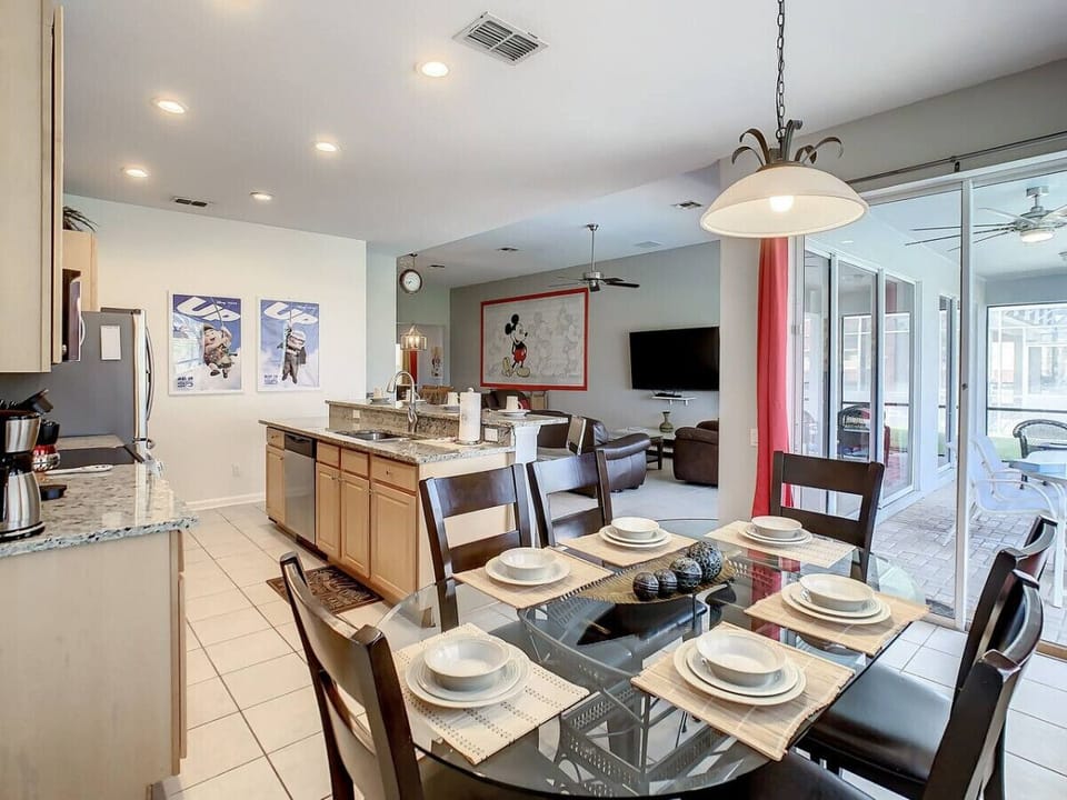 Enjoy meals with family and friends in our dining area.