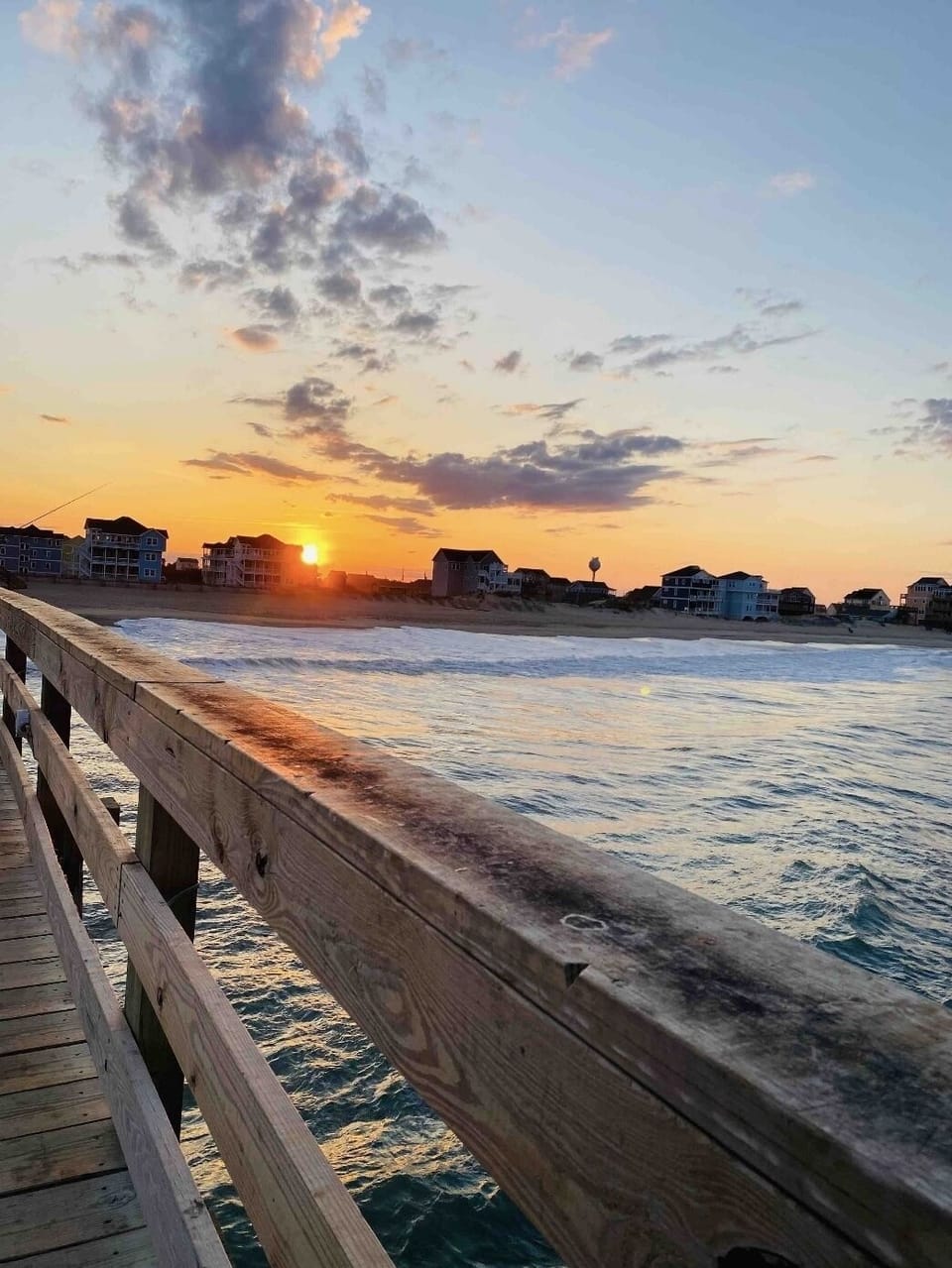 View of the Shoreline from the Pier.