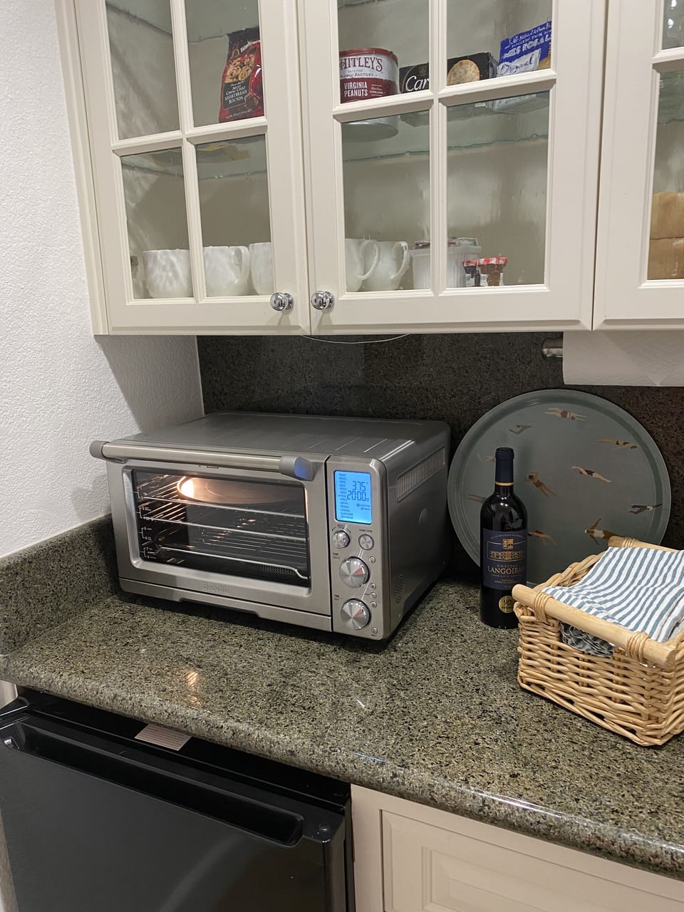 Kitchenette is limited.  Air fryer and extra large BBQ are available.