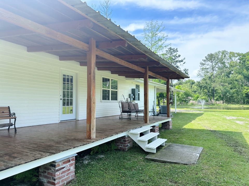 Come on in, sit down, relax, and enjoy the peace and quite nature has to offer! 