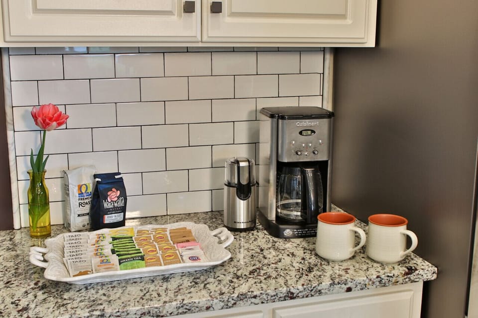 Drip Coffee Pot and Grinder