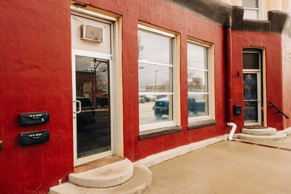 Your own private entrance in historic downtown Sheridan.