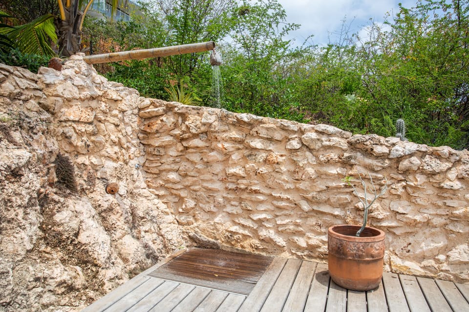 Outside shower
